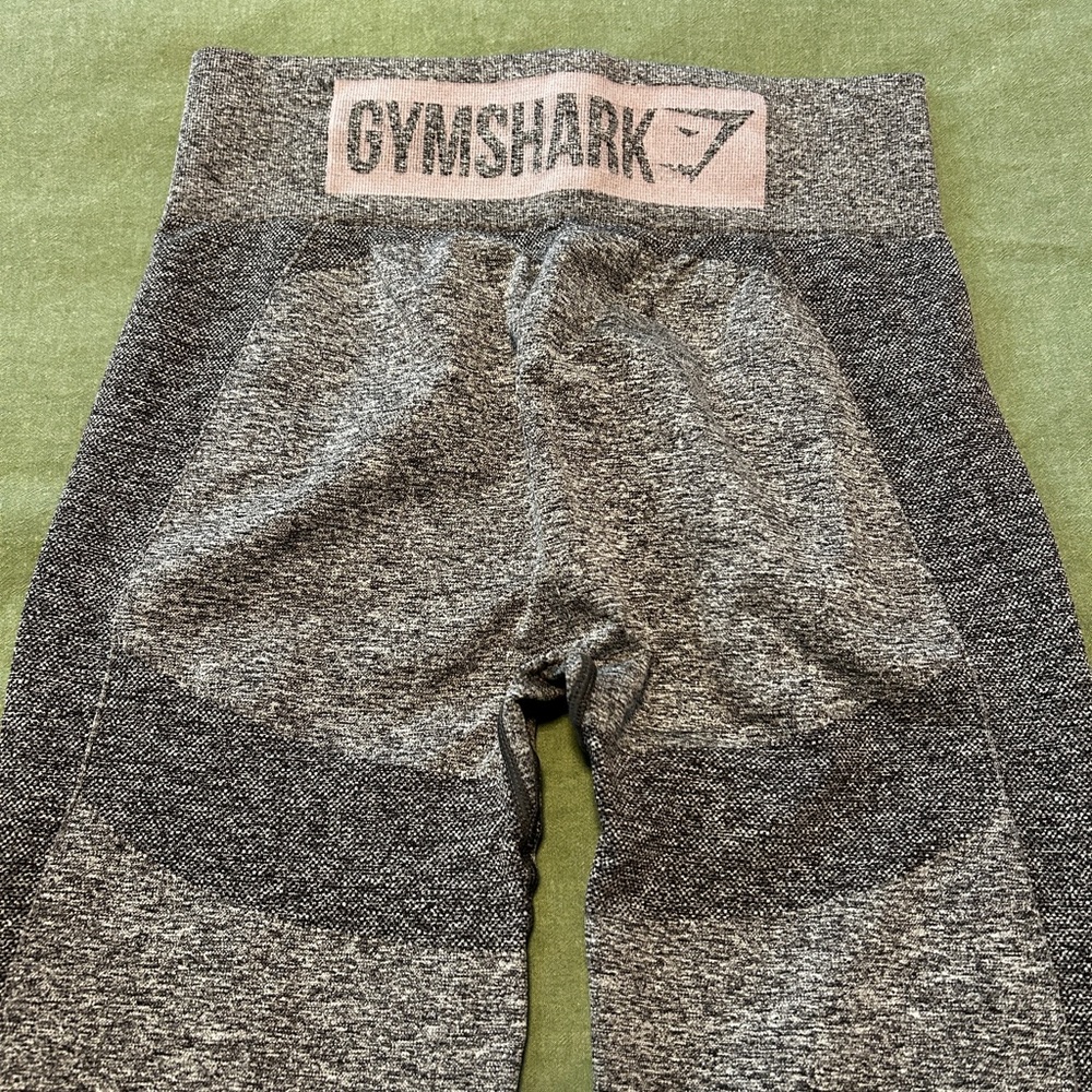 Gymshark Charcoal and Light Gray Leggings